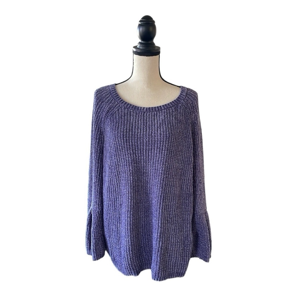 ♥️a.n.a♥️ Purple women’s sweater size (XXL)